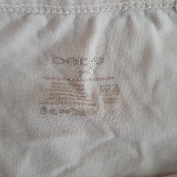 Bebe Girls Camisole Undershirts 3 Pack Gray Pink Black Medium - Picture 7 of 10